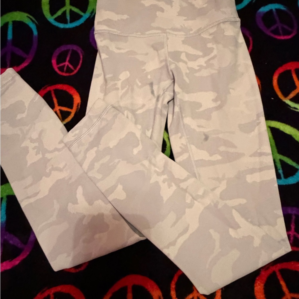 Light Gray Camo Leggings